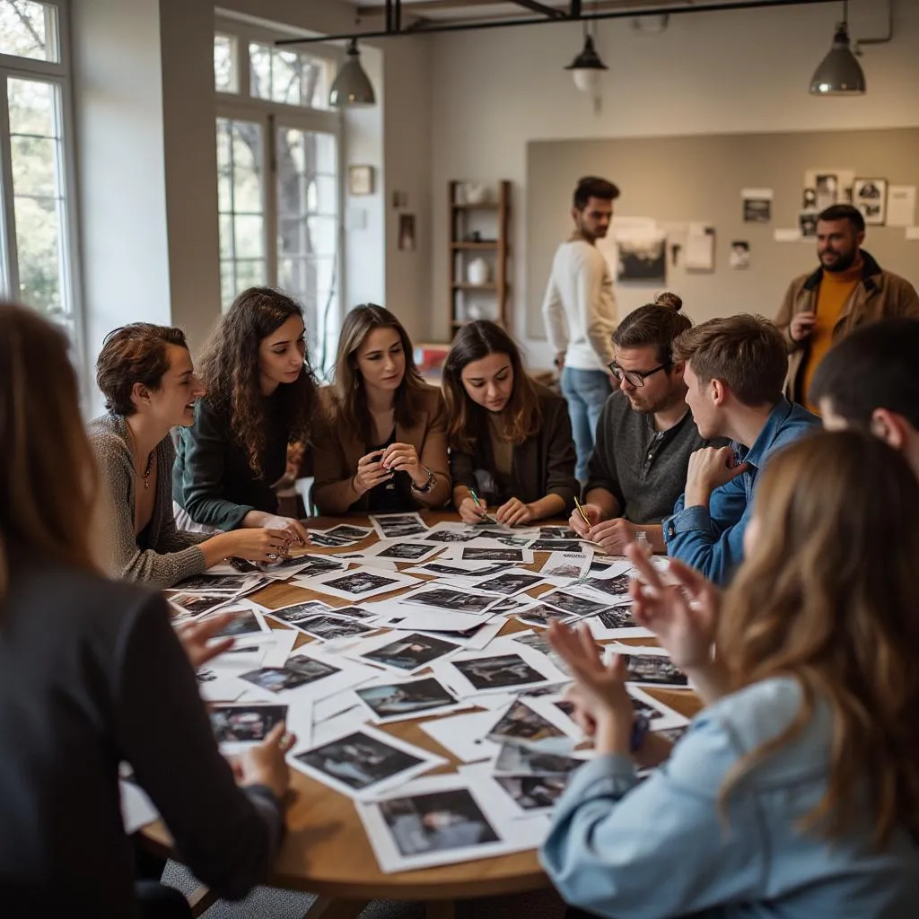 Účastníci workshopu v interakci
